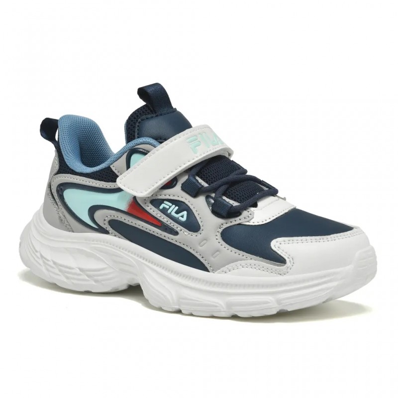 FILA Dash 3 Memory Velcro Παιδικά Αθλητικά Παπούτσια Μπλε 3YF63012-200