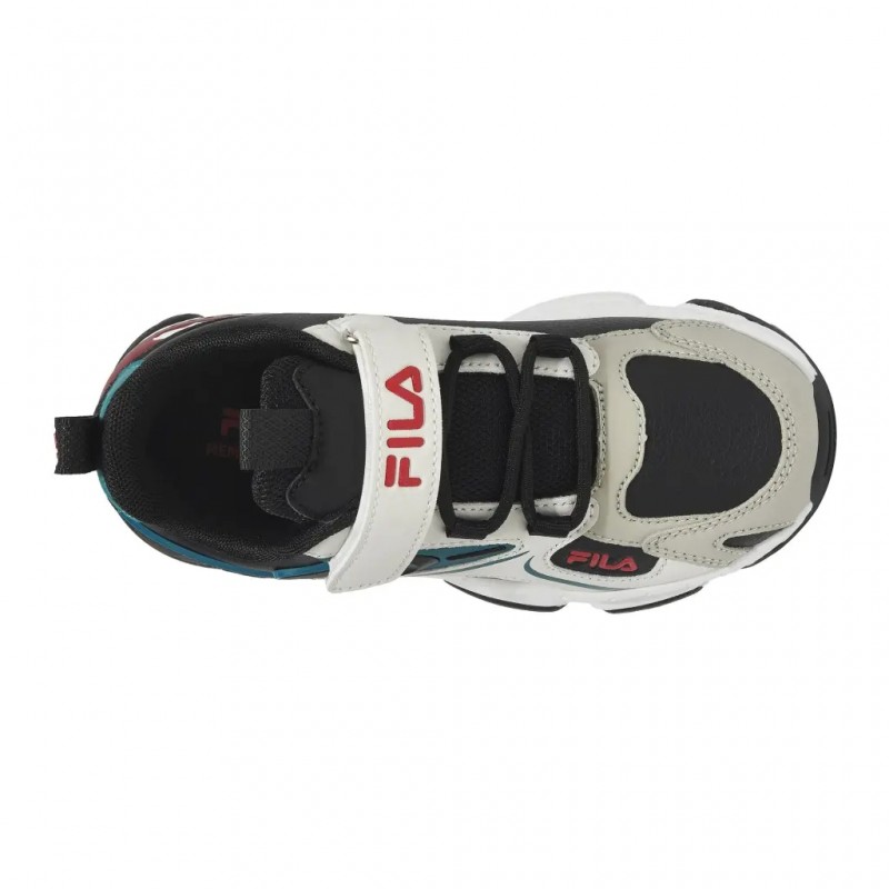 FILA Space 5 Memory Velcro Παιδικά Αθλητικά Παπούτσια Μαύρο 3YF63013-040