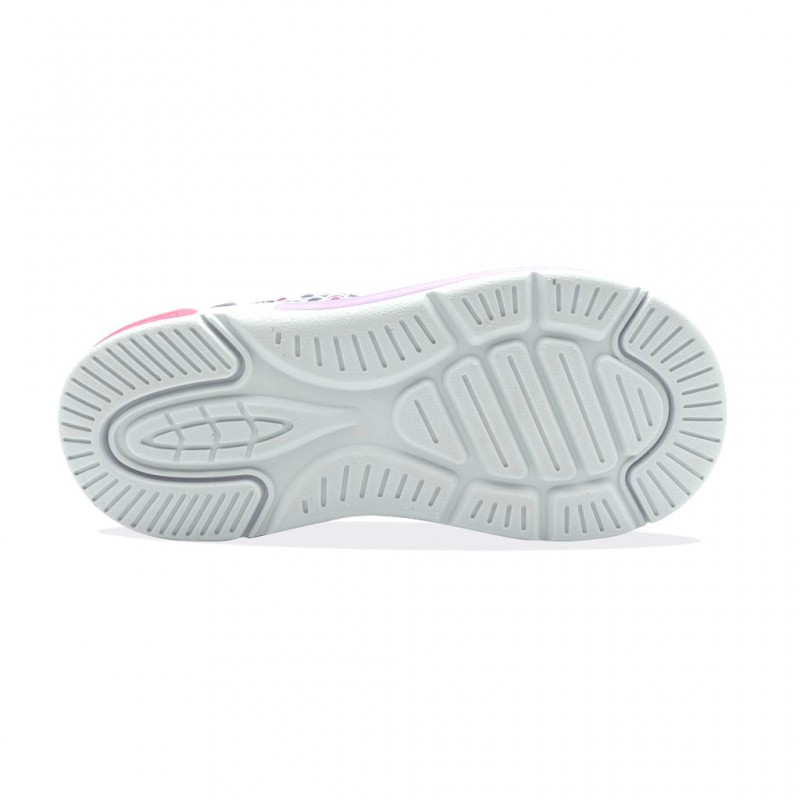 Fila K Mermaid Velcro Lights Παιδικά Αθλητικά Πέδιλα με φωτάκια Μωβ 7BK61002-800