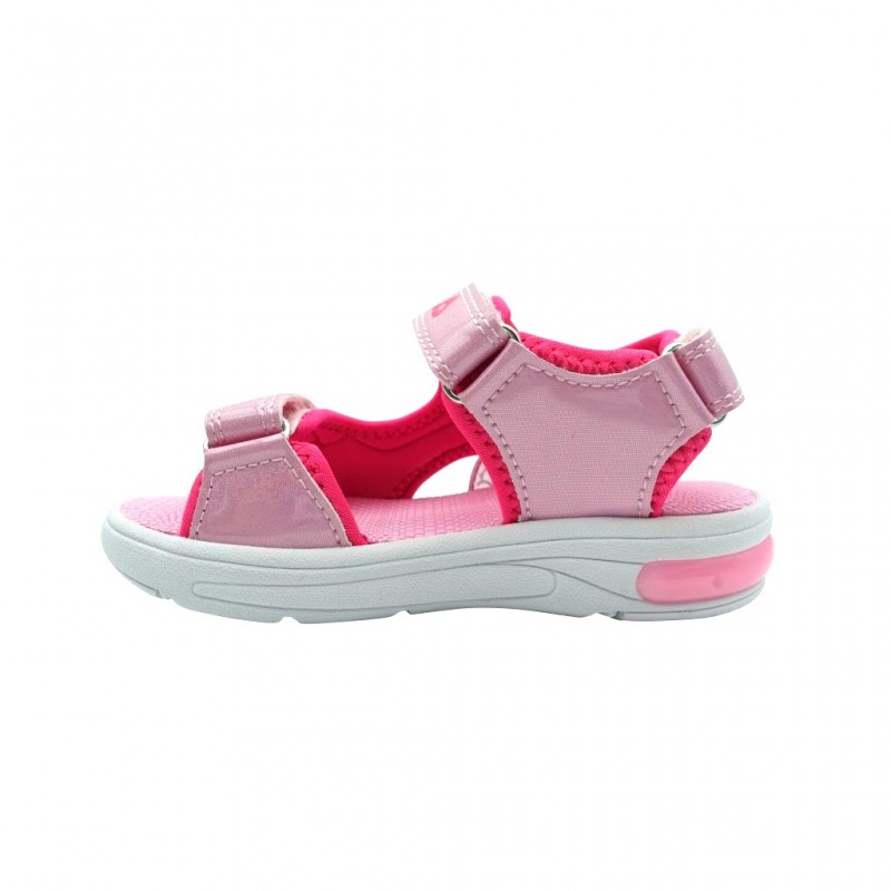 Fila K Mermaid Velcro Lights Παιδικά Αθλητικά Πέδιλα με φωτάκια Ροζ 7BK61002-900