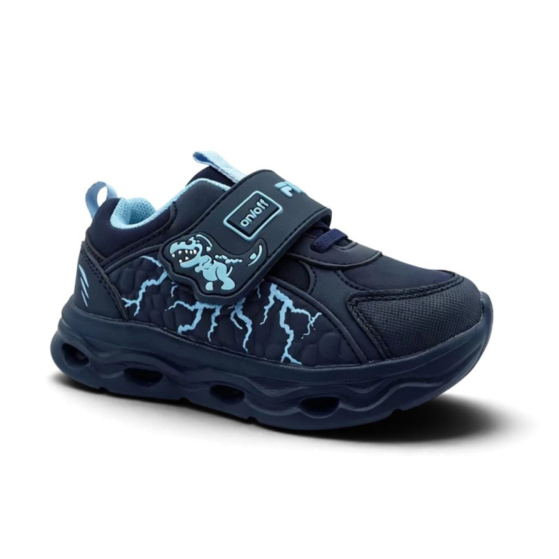 FILA Dino Παιδικά Αθλητικά Παπούτσια με Φωτάκια και ήχο 7BK63002-200