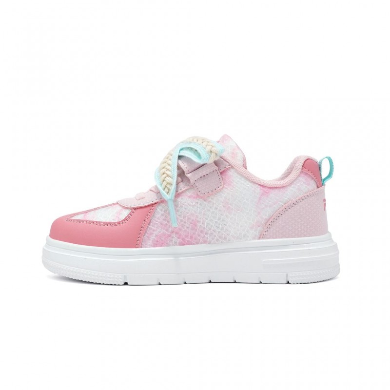 Fila Zeli Memory Velcro Παιδικά παπούτσια για κορίτσια Ροζ 7LS61001-900