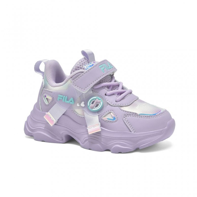 Fila Musha 3 Memory Βρεφικά Αθλητικά Παπούτσια Μωβ 7YF61003-800