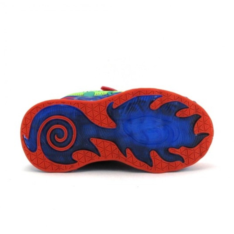 Happy Bee Παιδικά Αθλητικά με Δεινόσαυρο και Φωτάκια Κόκκινα B973240