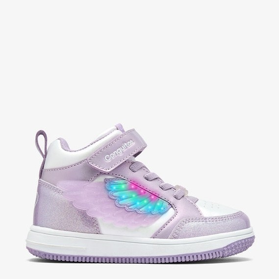 Conguitos παιδικά high sneakers με φωτάκια Unicorn COSH224065