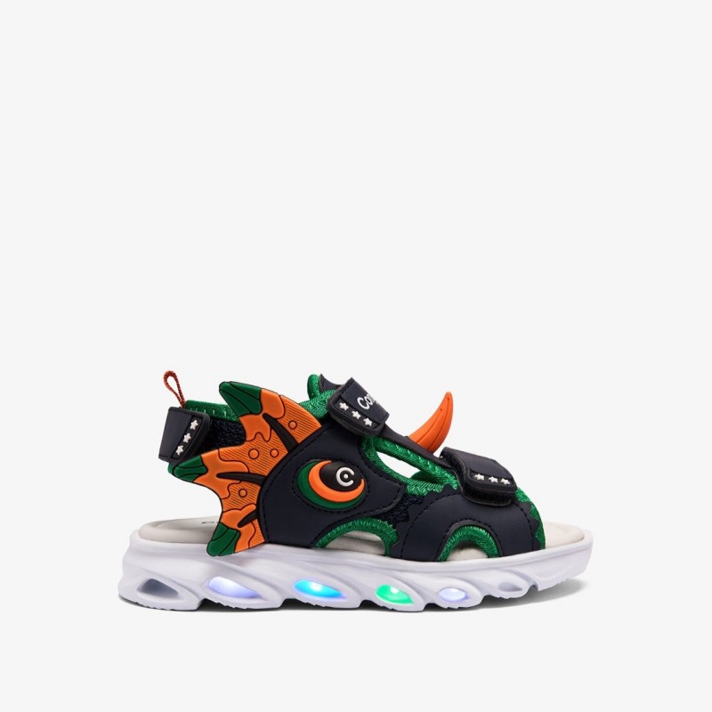 Conguitos παιδικά πέδιλα για αγόρια με φωτάκια Dino COSH260019