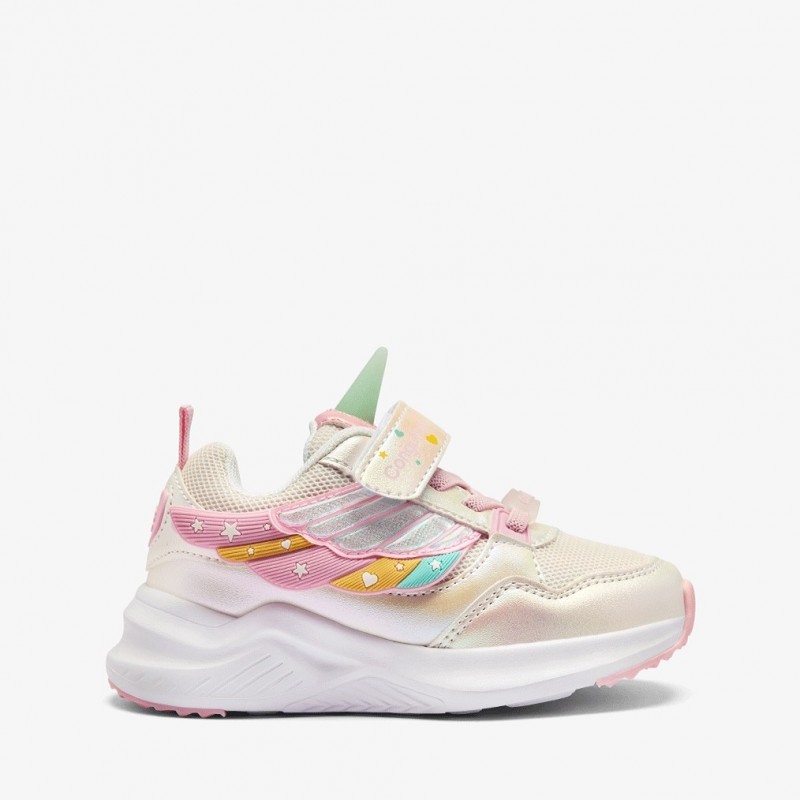 Conguitos παιδικά sneakers με φωτάκια για κορίτσια Unicorn COSH261038