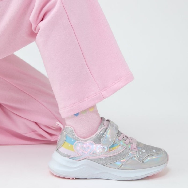 Conguitos παιδικά sneakers με φωτάκια Heart COSH261039