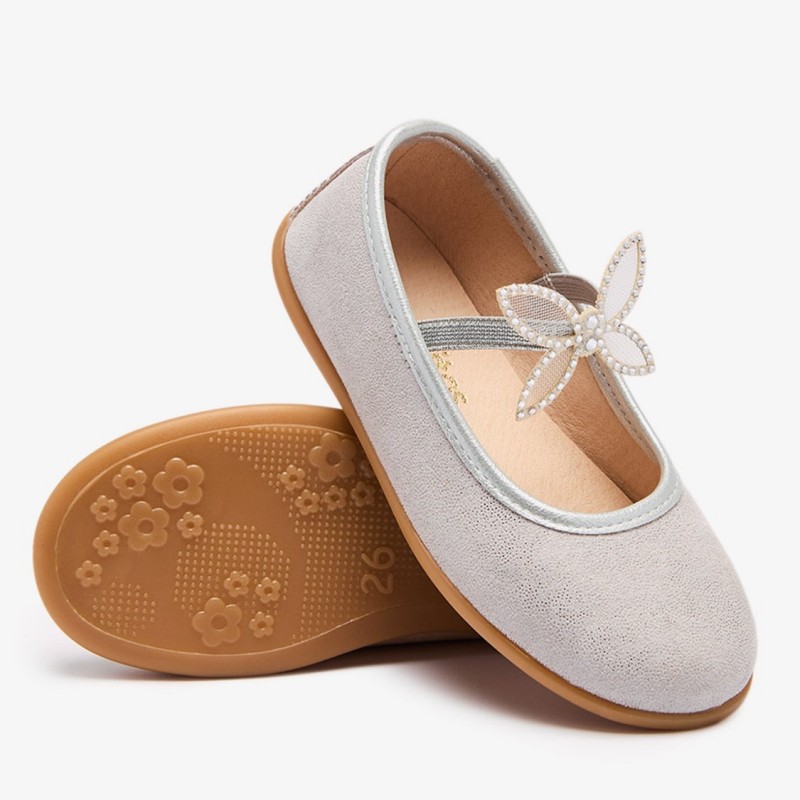 Conguitos παιδικές Μπαλαρίνες Butterfly Ασημί COSH586040