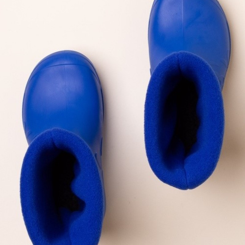 Camminare Παιδικές Γαλότσες Panda με επένδυση Μπλε