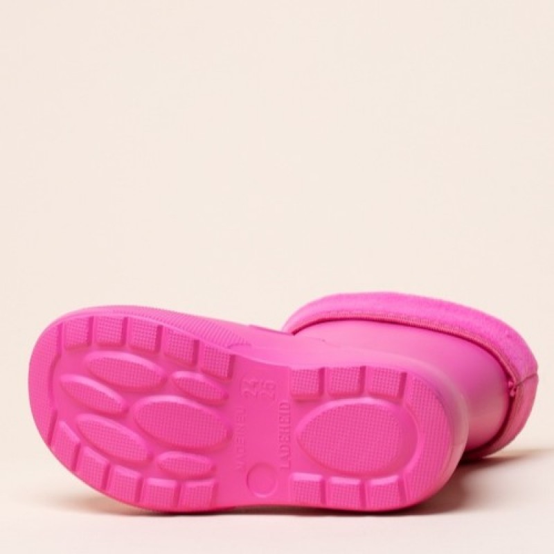 Camminare Παιδικές Γαλότσες Panda με επένδυση Ροζ Φούξια