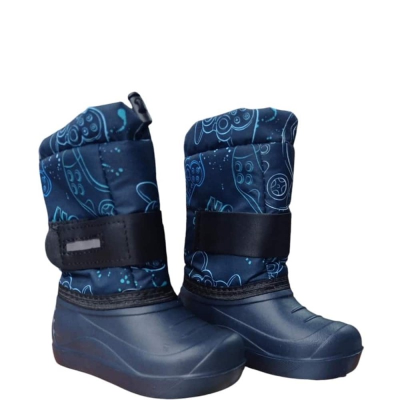 Childrenland Παιδικές Γαλότσες Apres Ski Για Αγόρια Μπλε