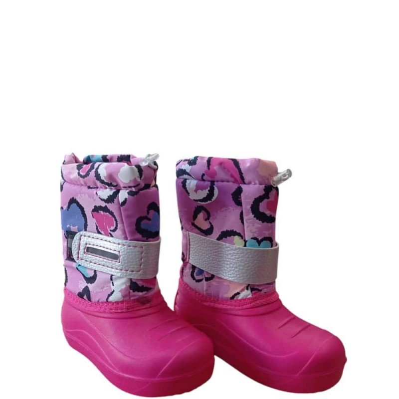 Childrenland Παιδικές Γαλότσες Apres Ski Για Κορίτσια Φούξια
