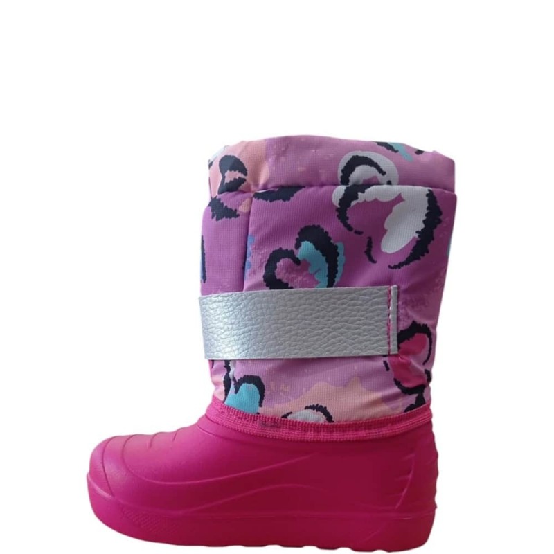 Childrenland Παιδικές Γαλότσες Apres Ski Για Κορίτσια Φούξια