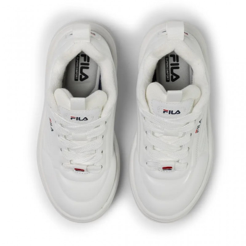 Fila Superbubble F Παιδικά Αθλητικά Παπούτσια Λευκό FFK0260-10004