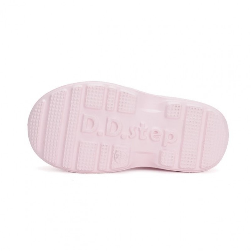 DDStep Ελαφριές Παιδικές γαλότσες με επένδυση Ροζ I106-42443