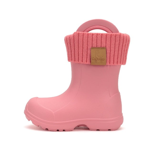 DDStep Ελαφριές Παιδικές γαλότσες με επένδυση Κοραλί  I106-52697