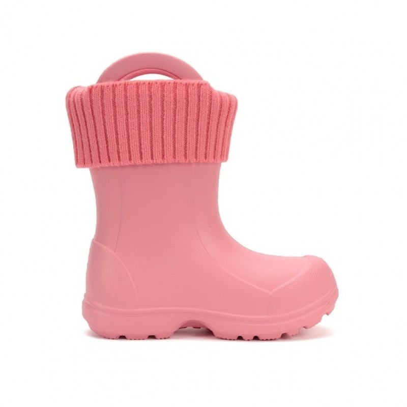 DDStep Ελαφριές Παιδικές γαλότσες με επένδυση Κοραλί  I106-52697