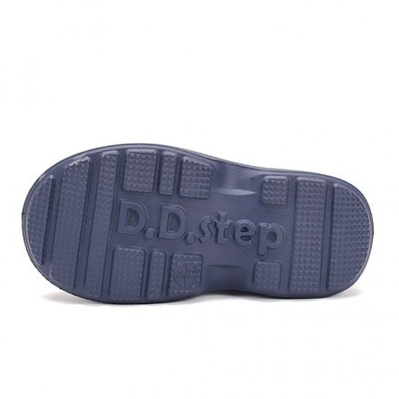 DDStep Ελαφριές Παιδικές γαλότσες με επένδυση Μπλε I106-52820