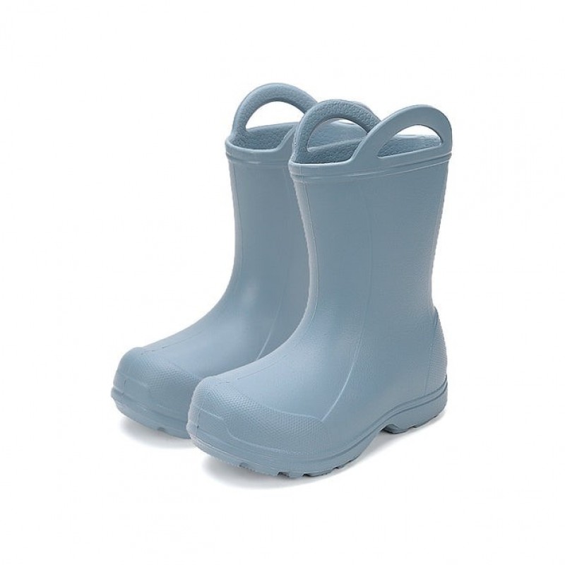 DDStep Ελαφριές Παιδικές γαλότσες με επένδυση Μπλε I106-52859