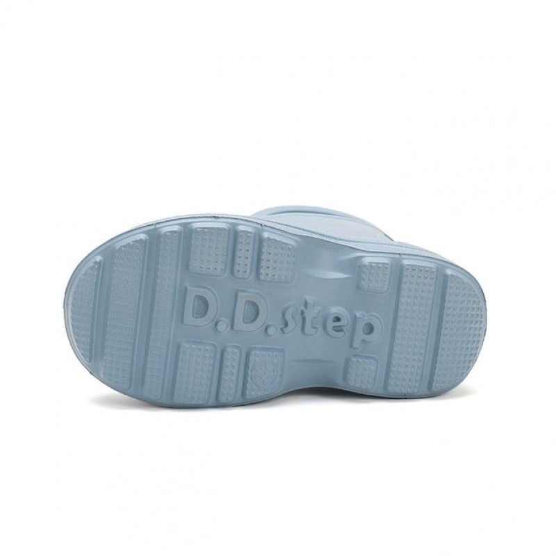 DDStep Ελαφριές Παιδικές γαλότσες με επένδυση Μπλε I106-52859