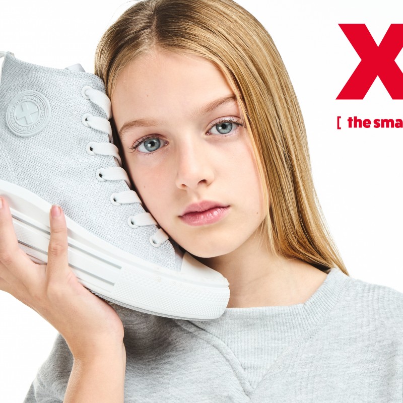 Xti Παιδικά Sneakers high για κορίτσι 151225 Ασημί