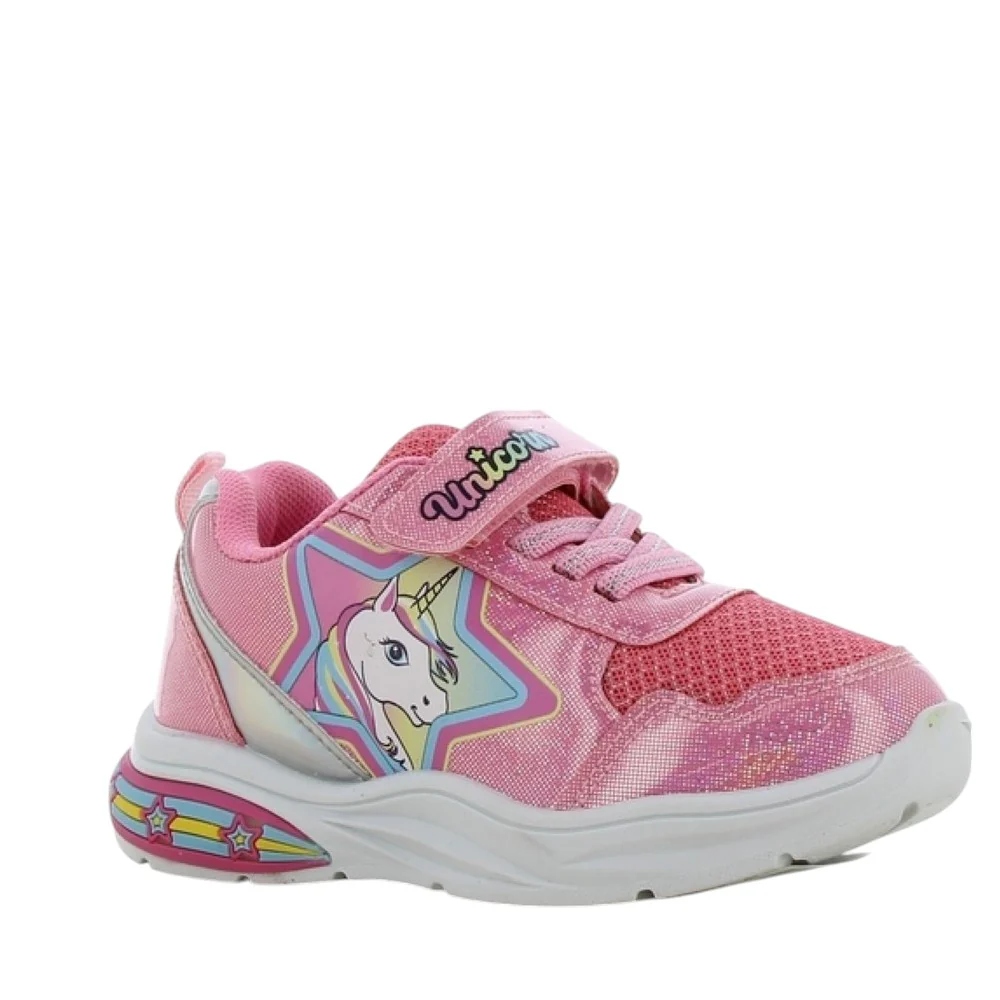 Disney παιδικά παπούτσια για κορίτσια UNICORN με φωτάκια LE000105
