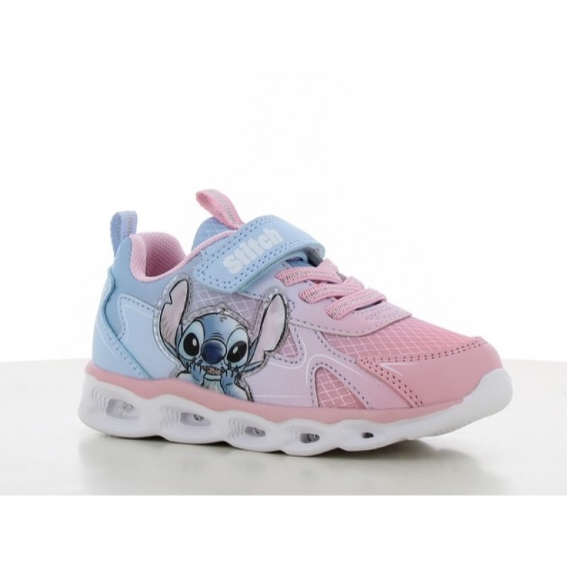 Disney παιδικά Αθλητικά Παπούτσια με φωτάκια Stitch LS002295