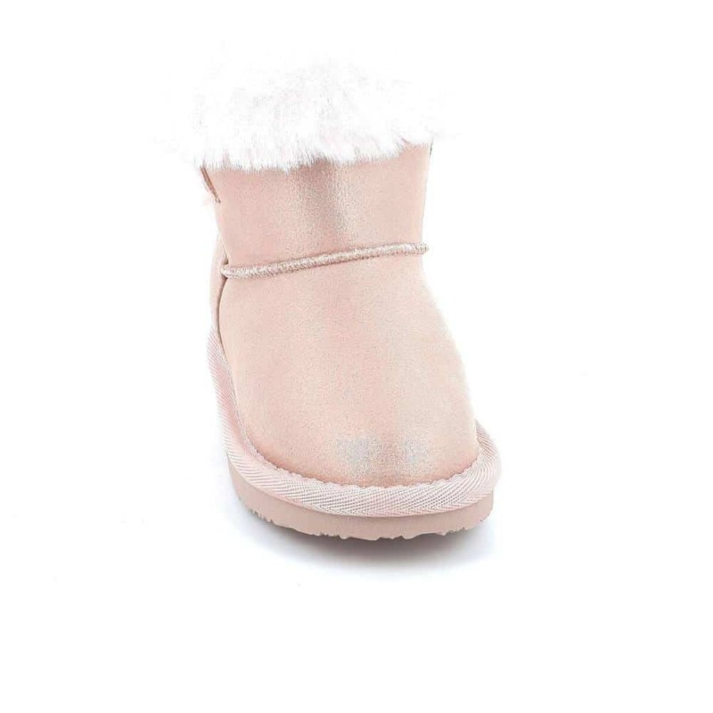 Conguitos Παιδικά αδιάβροχα μποτάκια με Γούνα Ροζ OSSH140123