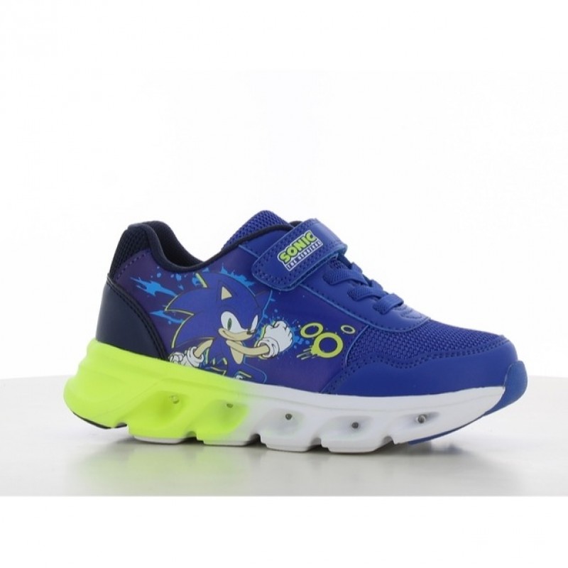 Disney παιδικά Αθλητικά Παπούτσια με φωτάκια Sonic SC001399