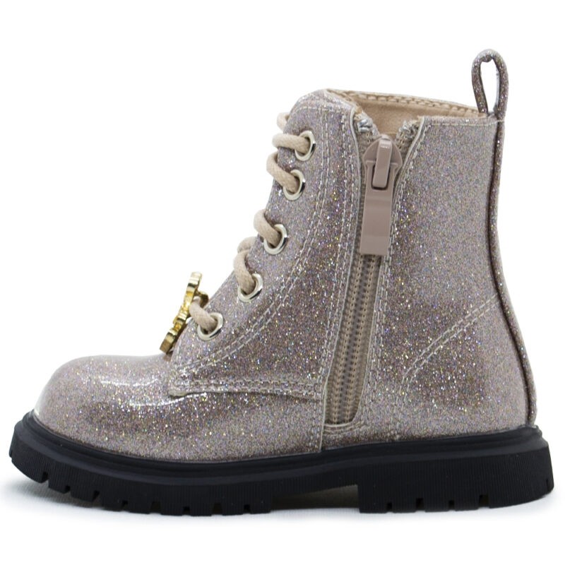 Smart kids Παιδικά Mποτάκια για Κορίτσια Ροζ Glitter SD12274