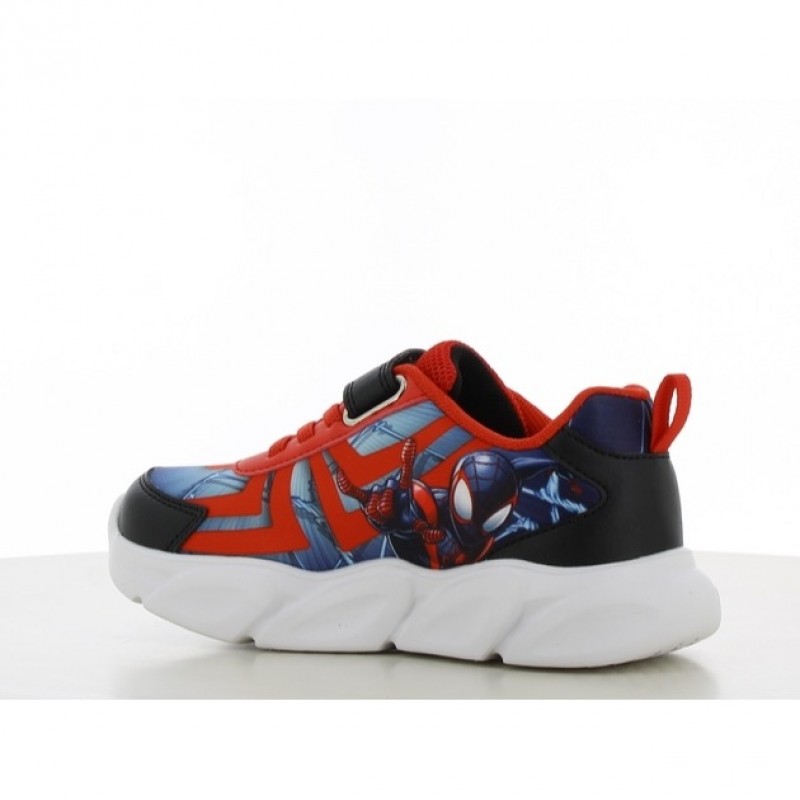 Disney παιδικά Αθλητικά Παπούτσια με φωτάκια Spiderman SP015109