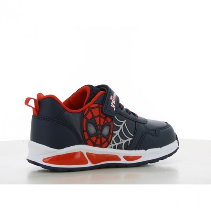 Disney παιδικά Αθλητικά Παπούτσια Spiderman με φωτάκια SP015705
