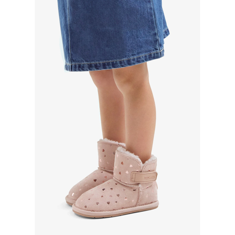 Conguitos Παιδικά Μποτάκια Barefoot για Κορίτσι Ροζ TESH501011