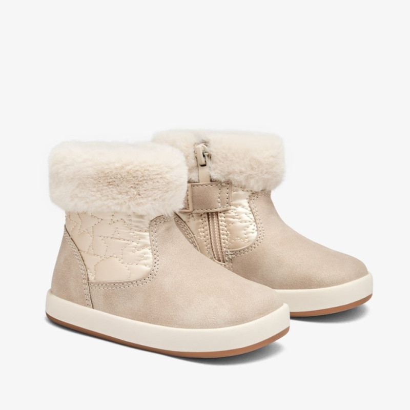 Conguitos Παιδικά Μποτάκια Barefoot για Κορίτσι Μπεζ TESH520003