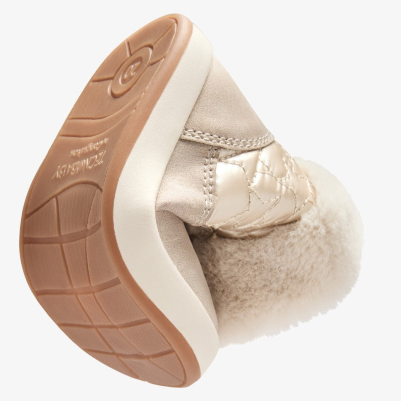 Conguitos Παιδικά Μποτάκια Barefoot για Κορίτσι Μπεζ TESH520003