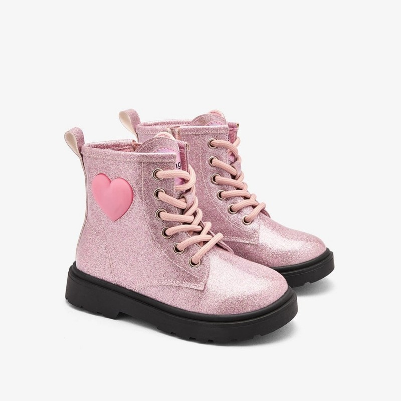 Conguitos Παιδικά Mποτάκια για Κορίτσια με φωτάκια Ροζ COSH313002