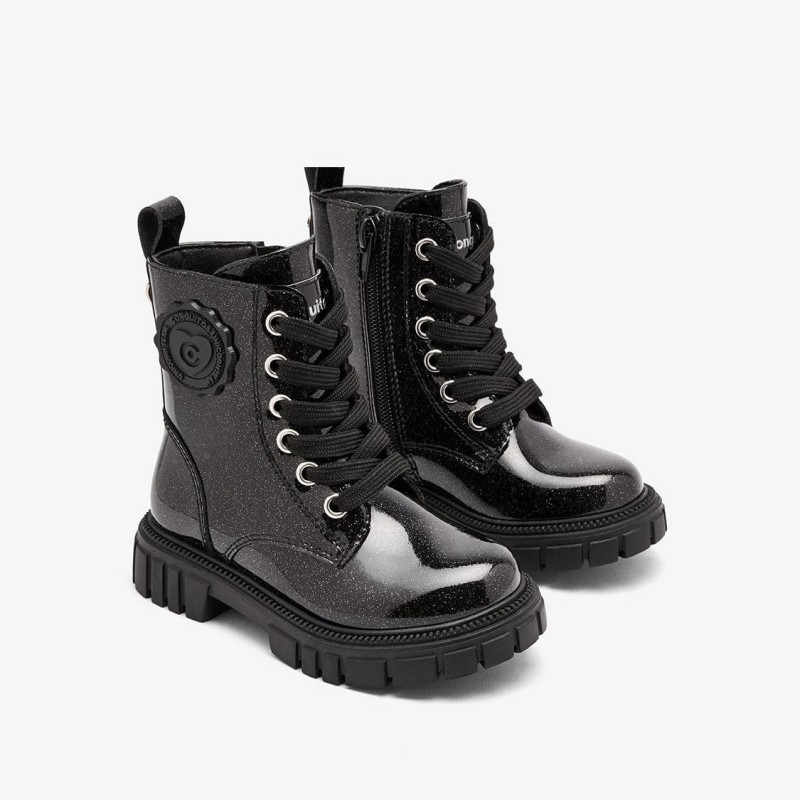 Conguitos Παιδικά Mποτάκια για Κορίτσια Μαύρο COSH244011